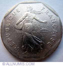 Image #2 of 2 Francs 1980