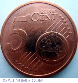 Image #1 of 5 Euro Cent 2004 A