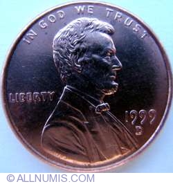 Image #2 of 1 Cent 1999 D