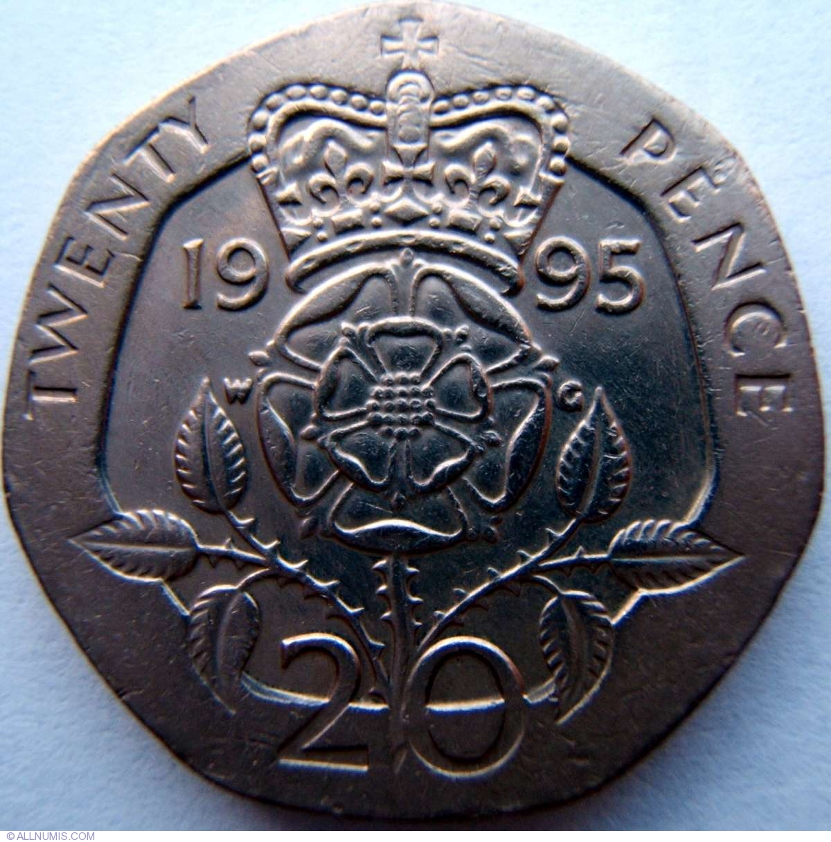 20 Pence 1995 Elizabeth II 1952 present Great Britain Coin 1119
