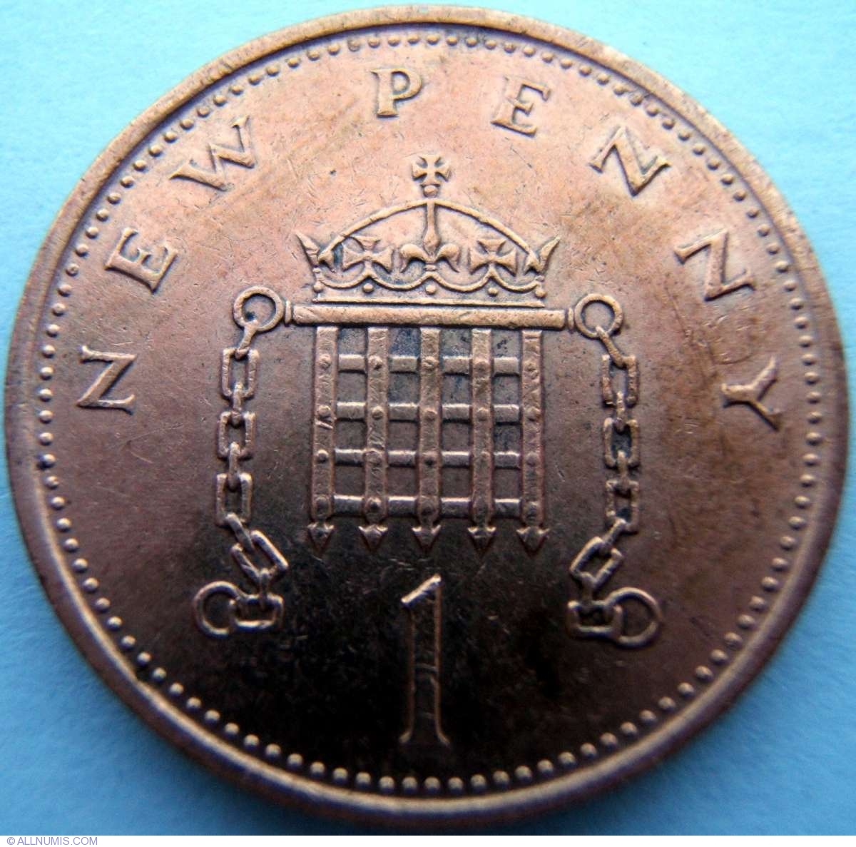 1 New Penny 1979 Elizabeth II 1952 2022 Great Britain Coin 588