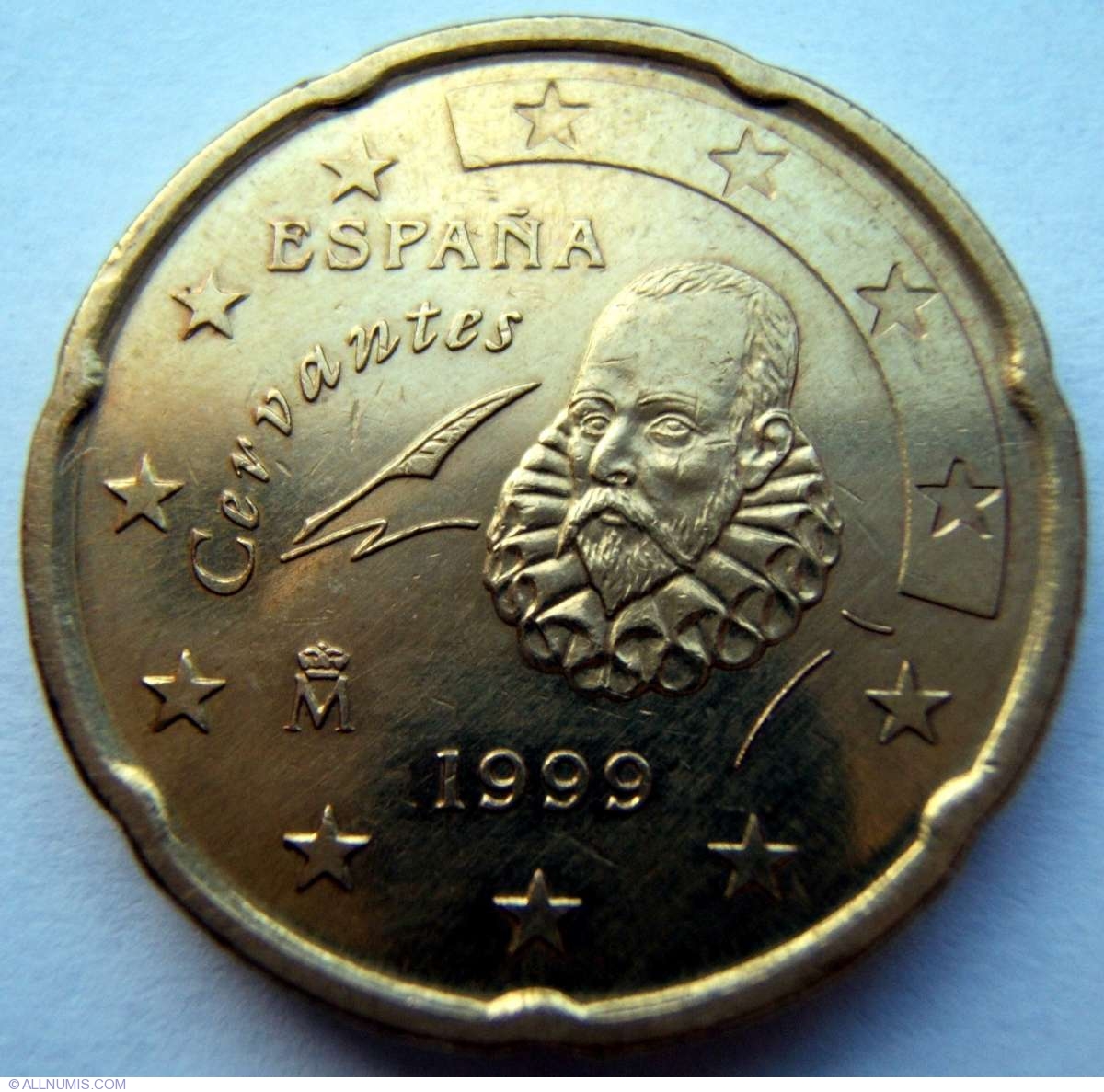 20 euro cent 1999 espana