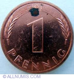 1 Pfennig 1977 G