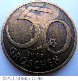 Image #1 of 50 Groschen 1967