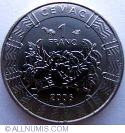 Image #2 of 1 Franc 2006