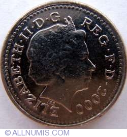 Image #2 of 5 Pence 2000
