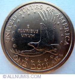 Image #1 of Sacagawea Dollar 2001 P