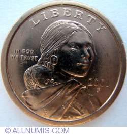Image #2 of Sacagawea Dollar 2001 P