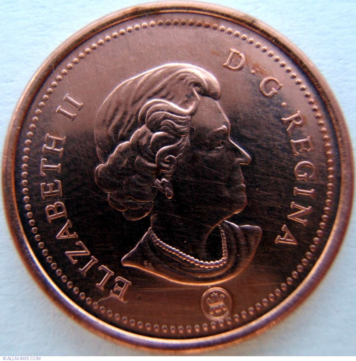 1 Cent 2009 Elizabeth II 1953 2022 Canada Coin 5580