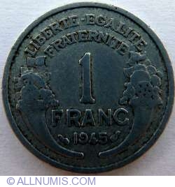 Image #1 of 1 Franc 1945