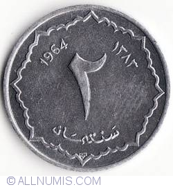 Image #1 of 2 Centime 1964 (AH 1383)