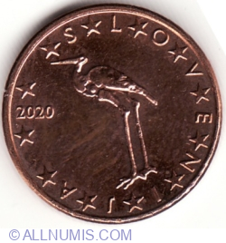 Image #2 of 1 Euro Cent 2020
