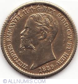 Image #1 of [FALS] 20 Lire 1859
