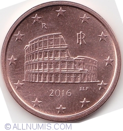 5 Euro Centi 2016