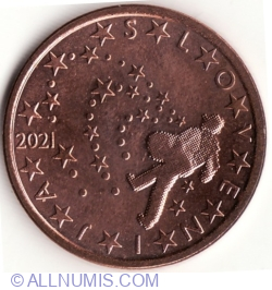 Image #2 of 5 Euro Cent 2021