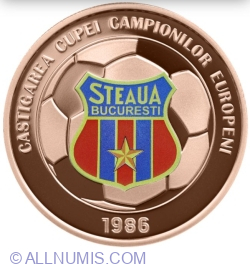1 Leu 2026  Steaua București - 40 de ani de la câștigarea Cupei Campionilor Europeni