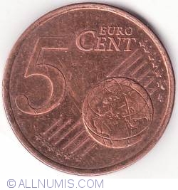 Image #1 of 5 Euro Cents 2002