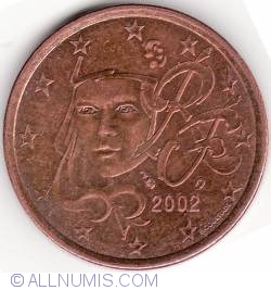 Image #2 of 5 Euro Centi 2002