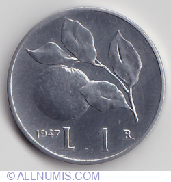 Image #1 of 1 Lira 1947