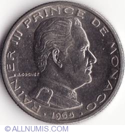 1/2 Franc 1965