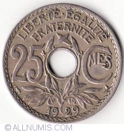 Image #1 of 25 Centimes 1929