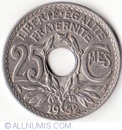25 Centimes 1932