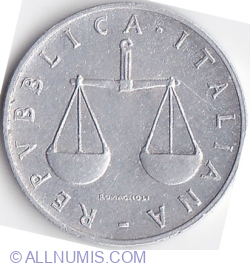 Image #2 of 1 Lira 1959