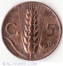 5 Centesimi 1919