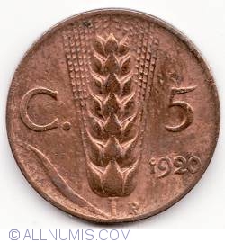 5 Centesimi 1920