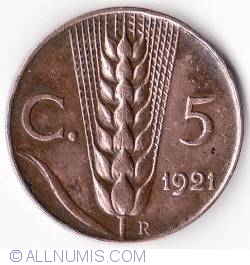 5 Centesimi 1921