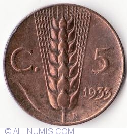 5 Centesimi 1933