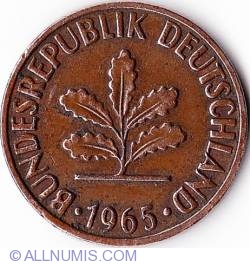 2 Pfennig 1965 F
