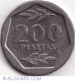 200 Pesetas 1986