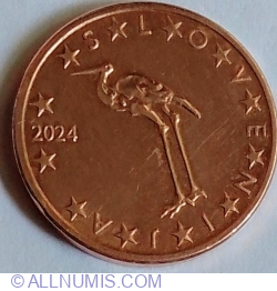 1 Euro Cent 2024