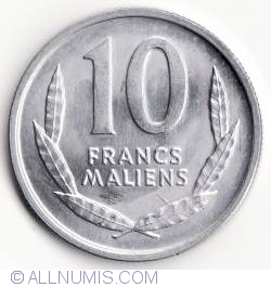 Image #1 of 10 Francs maliens 1961