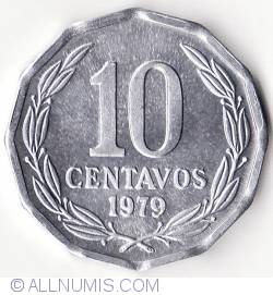 Image #1 of 10 Centavos 1979