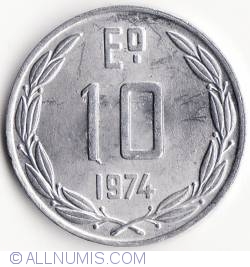 10 Escudos 1974