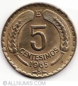 5 Centesimos 1965
