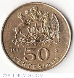 50 Centesimos 1971