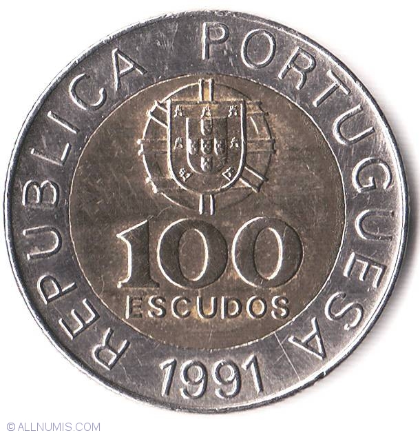 Details about  / PORTUGAL  SINGLE VINTAGE  VERY COLLECTABLE 1991 GOOD GRADE 100 ESCUDO COIN