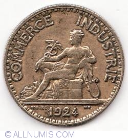 50 Centimes 1924 Open 4