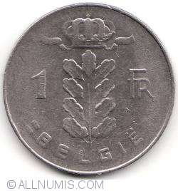 Image #1 of 1 Franc 1966 (Belgie)
