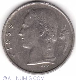 Image #2 of 1 Franc 1966 (Belgie)