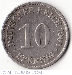 Image #1 of 10 Pfennig 1901 A