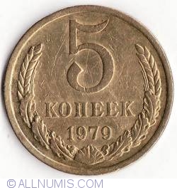 Image #1 of 5 Kopeks 1979