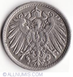 Image #2 of 5 Pfennig 1914 E