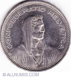 5 Franci 1997 B