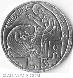 Image #1 of 5 Lire 1975 - Holy Year