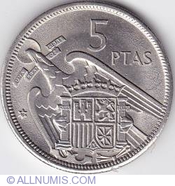Image #1 of 5 Pesetas 1957 (70)