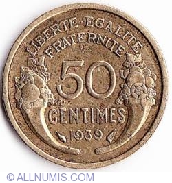 Image #1 of 50 Centimes 1939